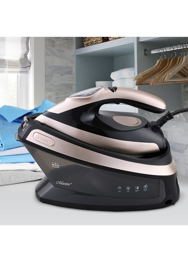 Утюг с парогенератором.2400Вт.Емкость резервуара для воды 1,5л.LED дисплей.Регулятор темпераMaestro MR-320C Maestro (362668441)