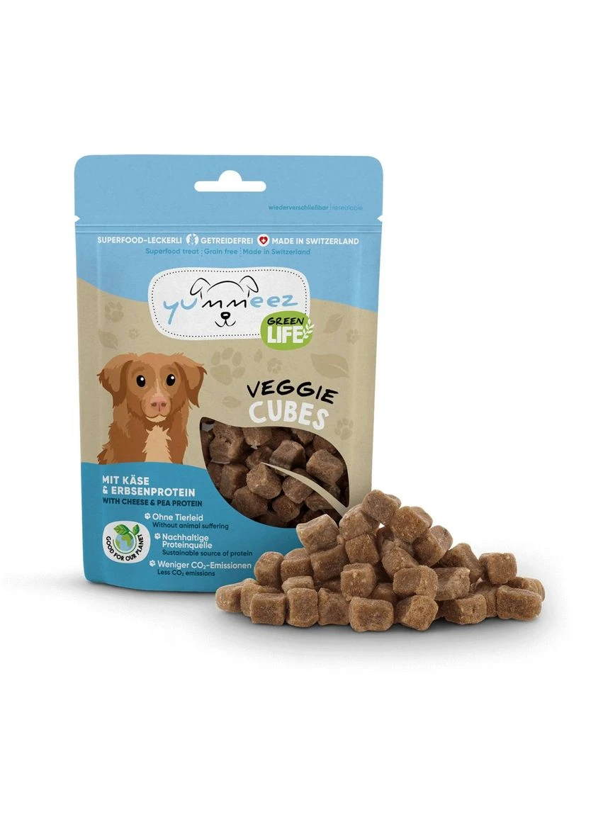 Веганські ласощі для собак Green Life для будь-якого віку 100 г Yummeez (388152023)