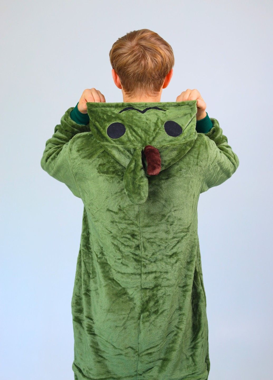 Кігурумі піжама Авокадо чоловіча зелена плюшева Lalapka (365783485)