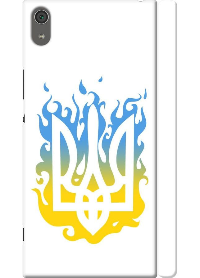 3D пластиковый матовый чехол 'Герб v1' для Endorphone Sony Xperia XA1 Ultra G3212 (321972023)