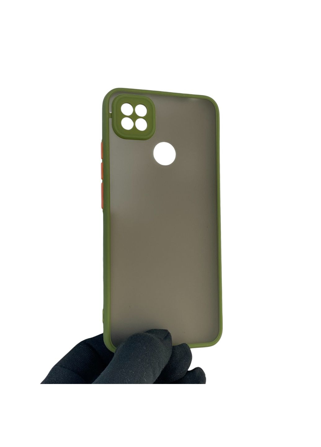 Чехол для телефона Redmi 10A с высокими бортами с защитой камеры на сяоми редми 10а зеленый Xiaomi (366389746)