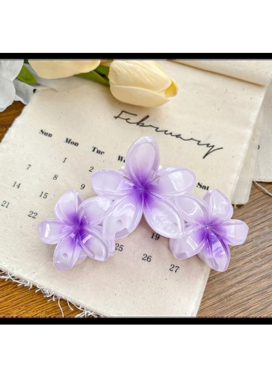 Затискач для волосся "Crystal Flower", 6 кольорів, 10х5.5 см No Brand (386209767)