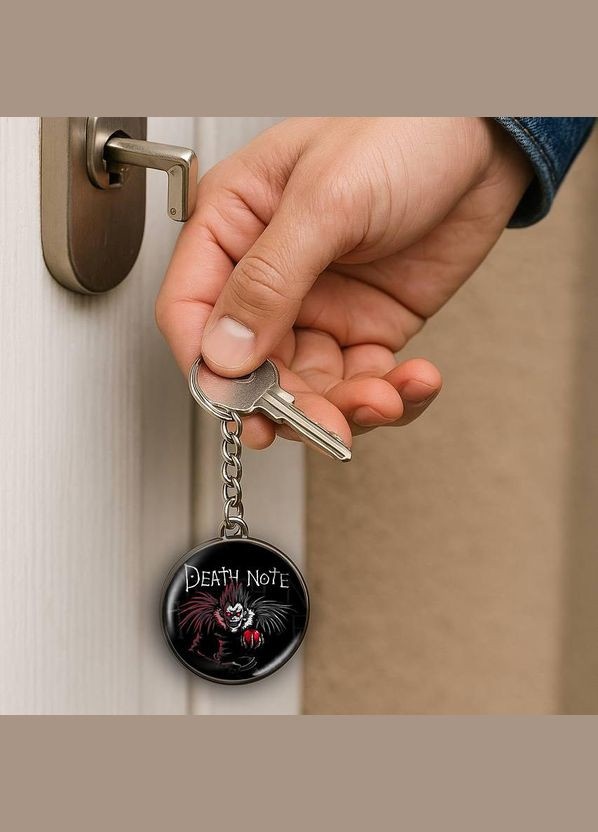 Набір підвіска (кулон) та брелок Аніме Зошит смерті #06 (подарунковий набір) No Brand (332633261)