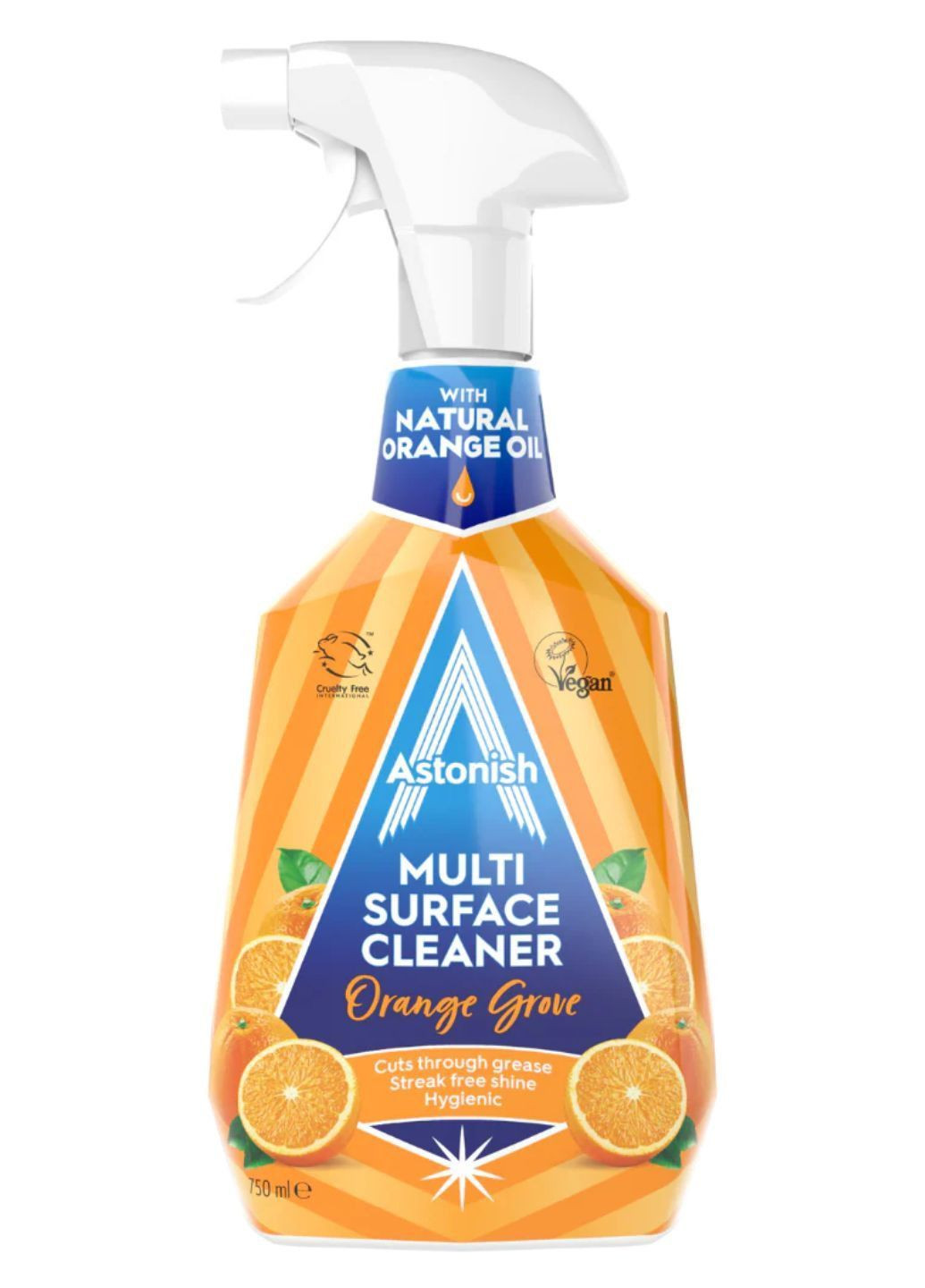 Універсальний очищувач Orange Grove з олією апельсину 750 мл Astonish (365589391)