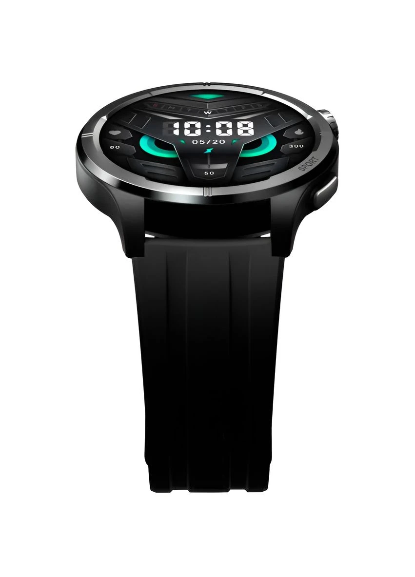 Смарт-часы Solar Neo LS21 Black (Silicone + Braided strap) Haylou (338198711)
