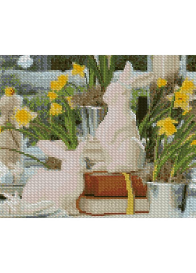 Алмазна картина "Веселі статуетки" HX192 Strateg (366977722)