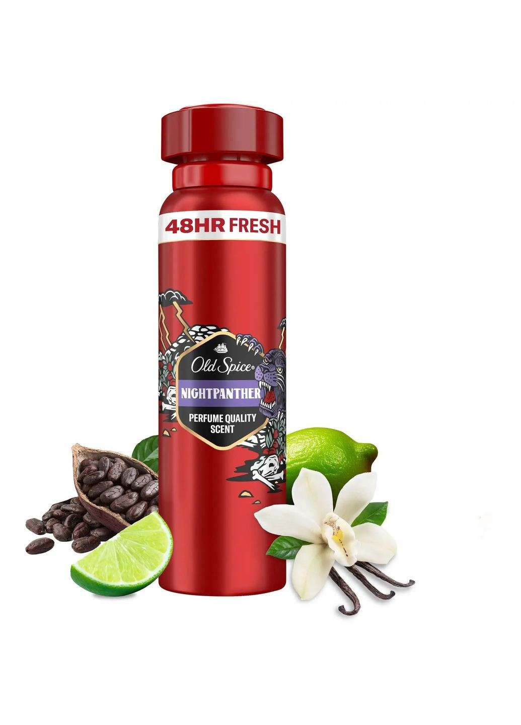 Аэрозольный дезодорант Night Panther, 150 мл Old Spice (342714728)