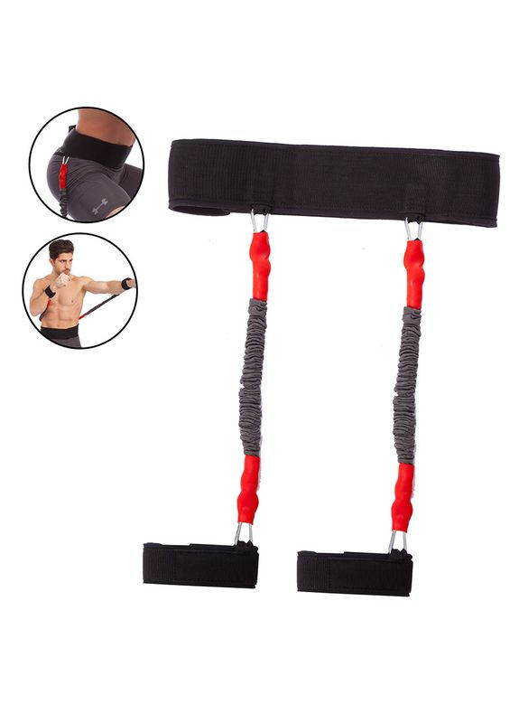 Тренировочная система для прыжков High Jumping Exerciser FI-3022 Черно-красный, (56508195) FDSO (322734435)