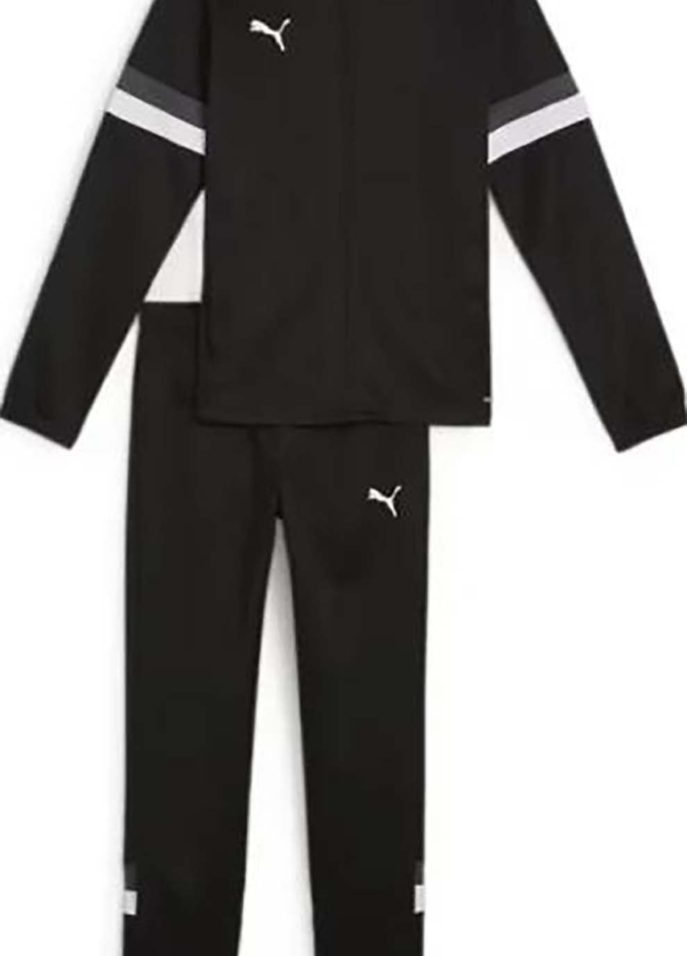 Костюм спортивний teamRISE Tracksuit Jr чорний Дитячий Puma (367593792)