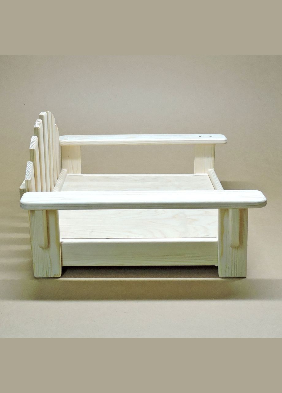 Лежак деревянный для собаки из дерева Бламонт 45х55 бланже (ЛЖК-4555301) No Brand (328450206)