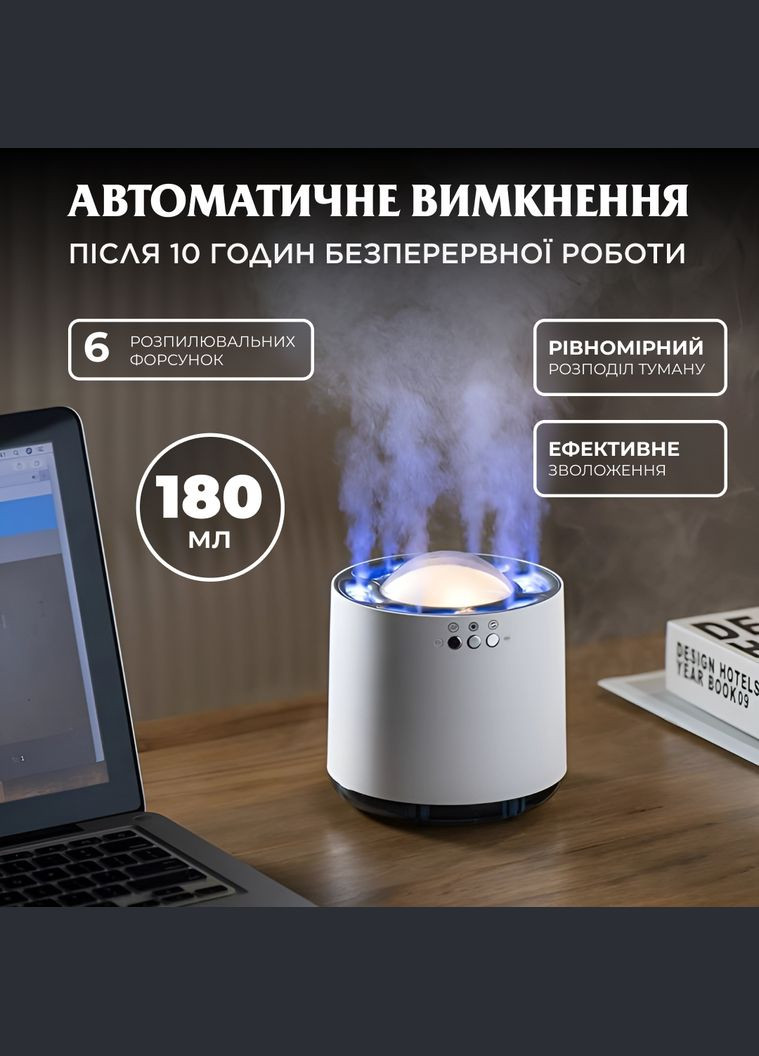 Зволожувач повітря Happy Life Pickup Dynamic Humidifier 800ml No Brand HP-KP-6262 (298915835)