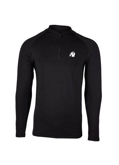 Черный демисезонный лонгслив Gorilla Wear