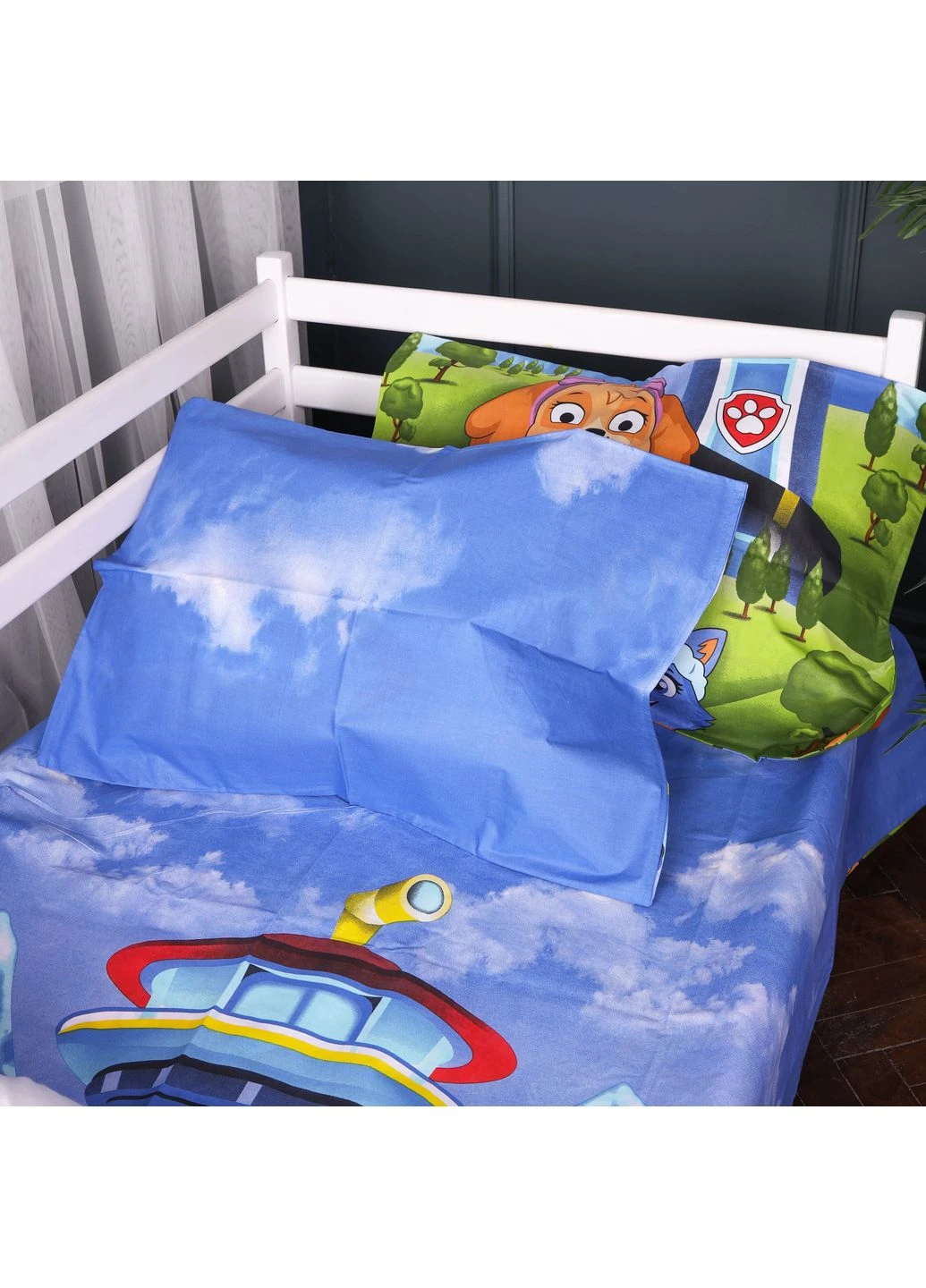 Комплект постільної білизни Ranforce Elite JUNIOR 17-0885 Paw Patrol Friends Полуторний Євро Mirson (399967234)