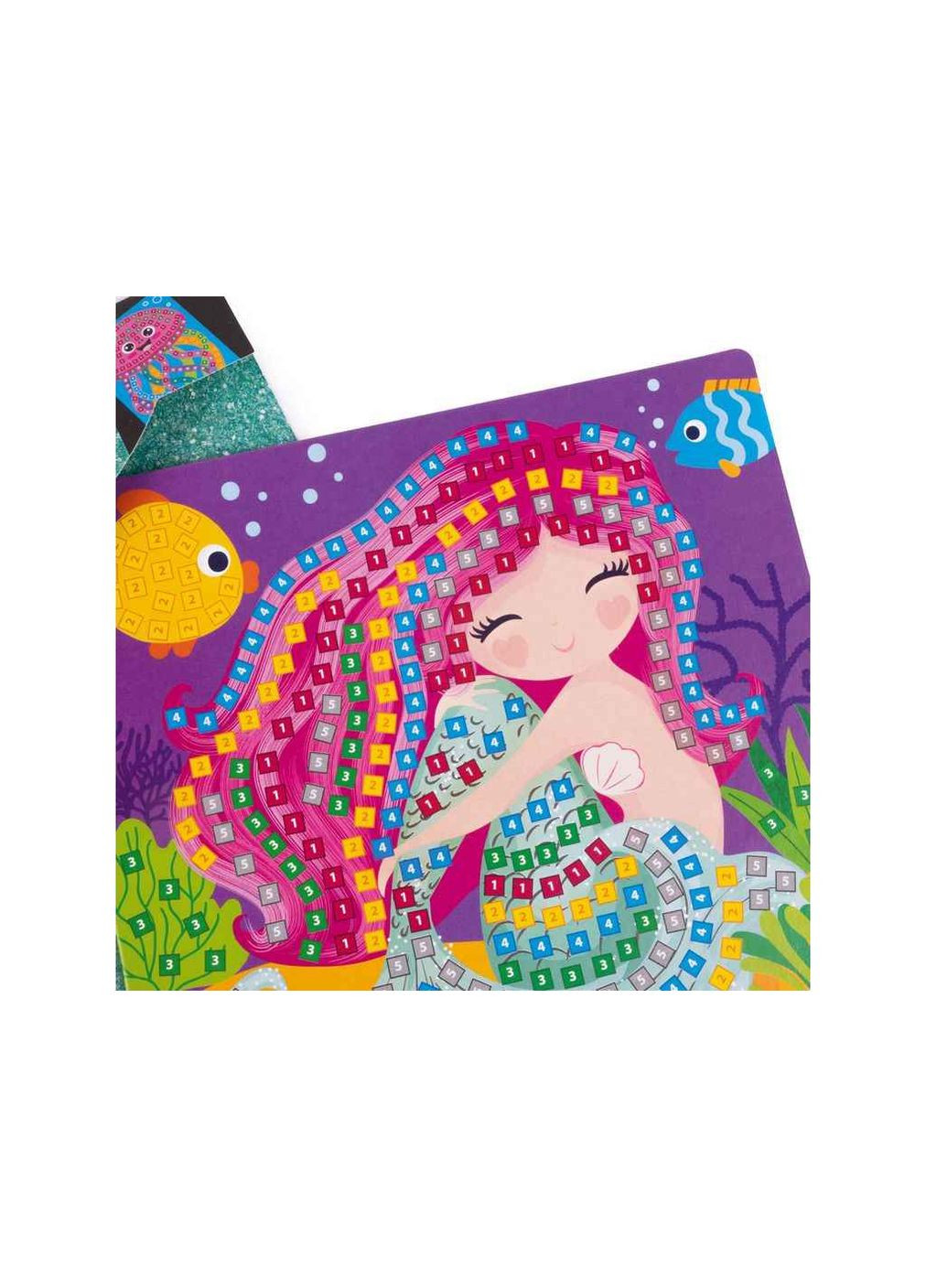 Набор для творчества с блестящей мозаикой «Русалочка и Медуза» VT4511-13 Vladi toys (366546439)