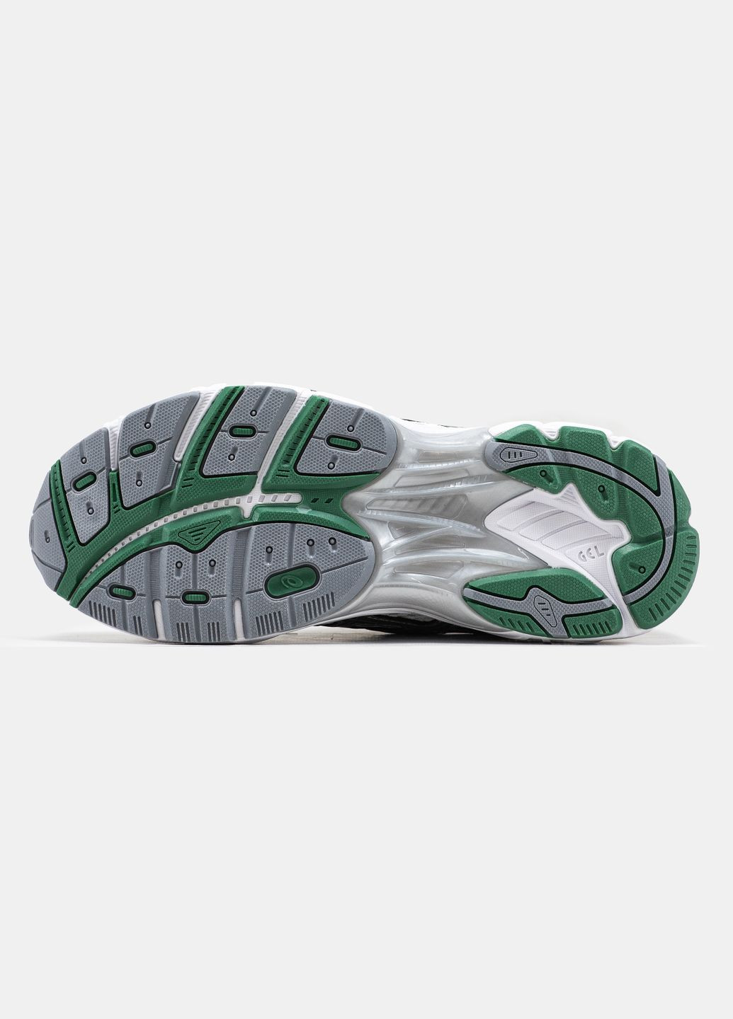 Белые демисезонные кроссовки мужские и женские asics gt-2160 white gray green | асикс gt-2160 белые серые зеленые No Brand