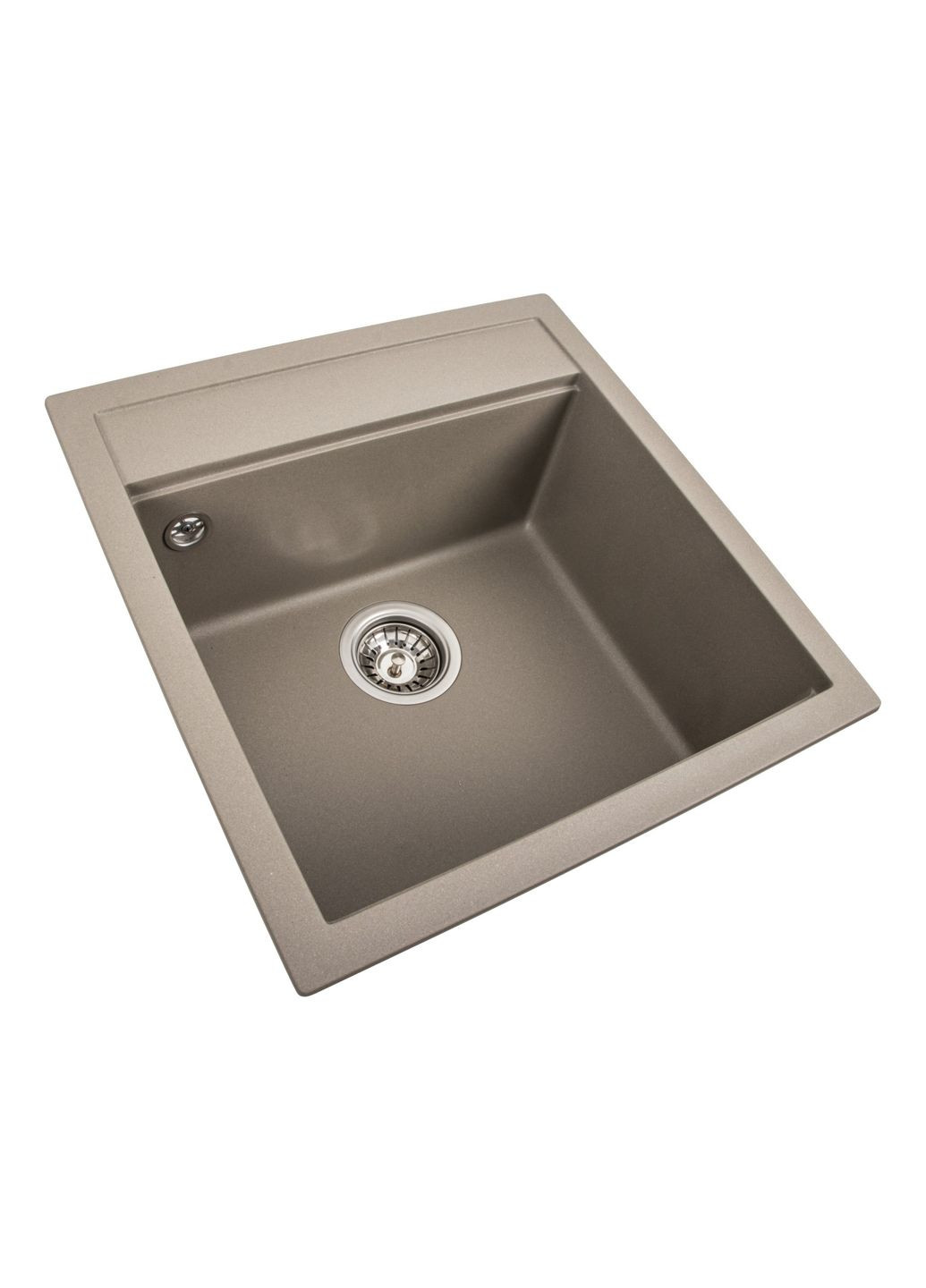 Гранитная мойка для кухни FIESTA 5149 матовая Титан Valeso (357494610)