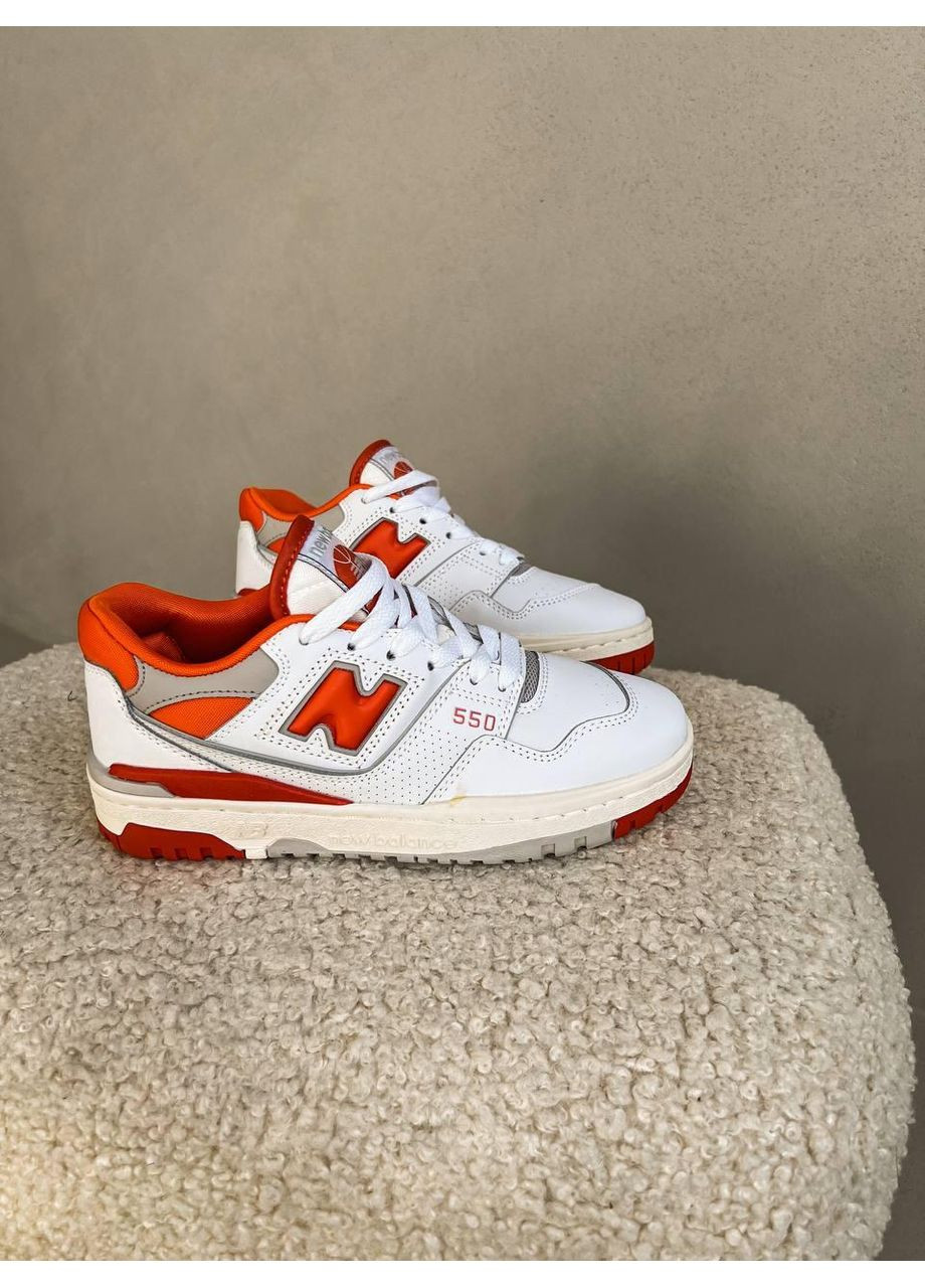Білі Осінні кросівки чоловічі new balance 550 syracuse нью беланс 550 No Brand