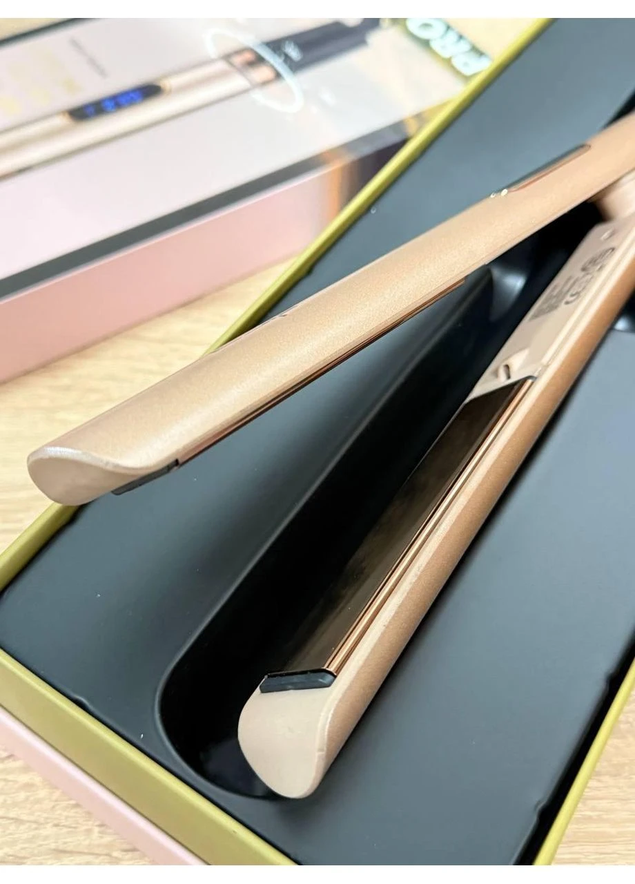 Керамический утюжок для волос PRO LUXE 10349 утюжок щипцы для укладки выпрямления волос плойка-выравниватель 50 Вт Коричневый DSP (378555334)