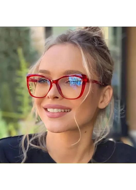 Окуляри для іміджу з прозорою лінзою оправа No Brand (360544634)