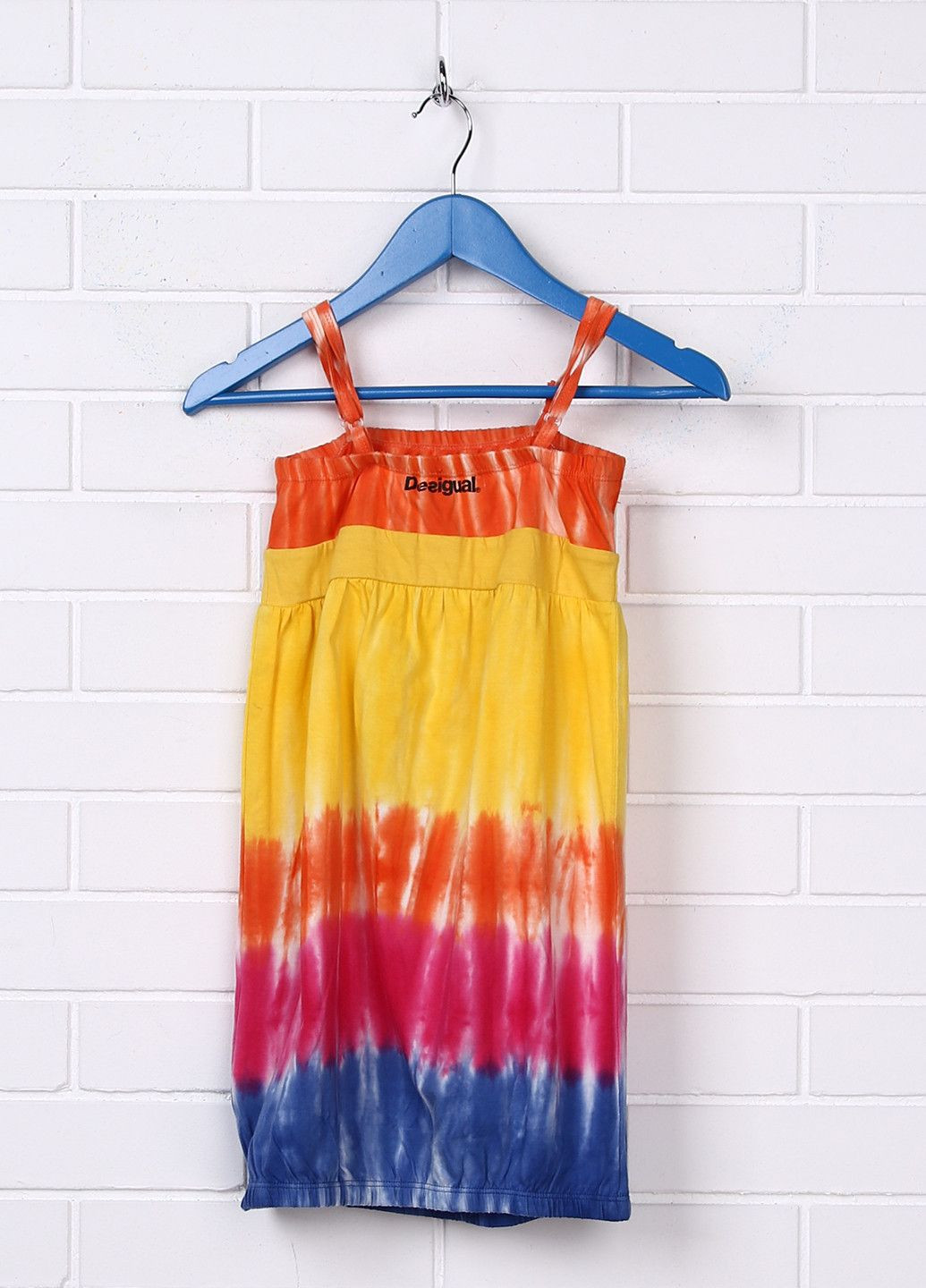 Сарафан короткий на короткий рукав 42V3176 Жовтий Desigual (317250789)