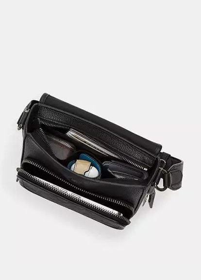 Мужская сумка Sullivan Flap Black Grey Coach (304026829)