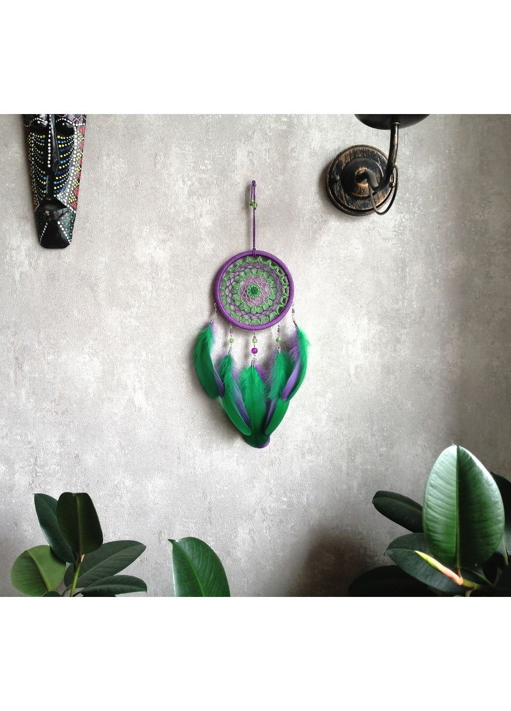 Авторский эко-набор для творчества "Ловец снов "Прованс". Набор для рукоделия с пошаговой инструкцией Dream Studio (363057556)