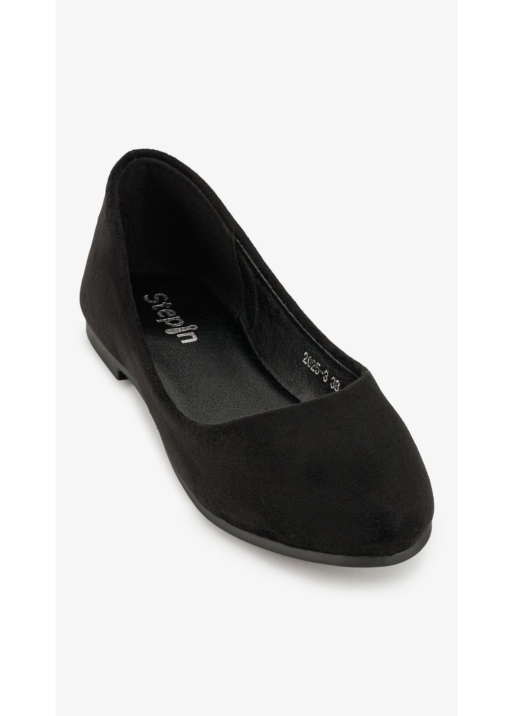 Жіночі балетки жіночі 2025-3 shop (2000999274527) Stepln | чорні (361230317)