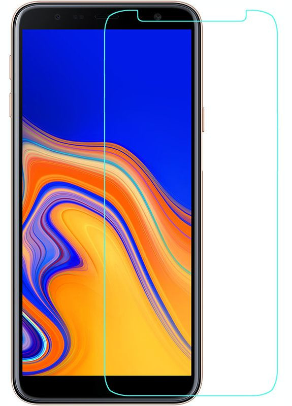 Защитное стекло Hardness Tempered Glass 0.33mm 2.5D 9H Samsung Galaxy J6+ 2018 Toto (298993608)