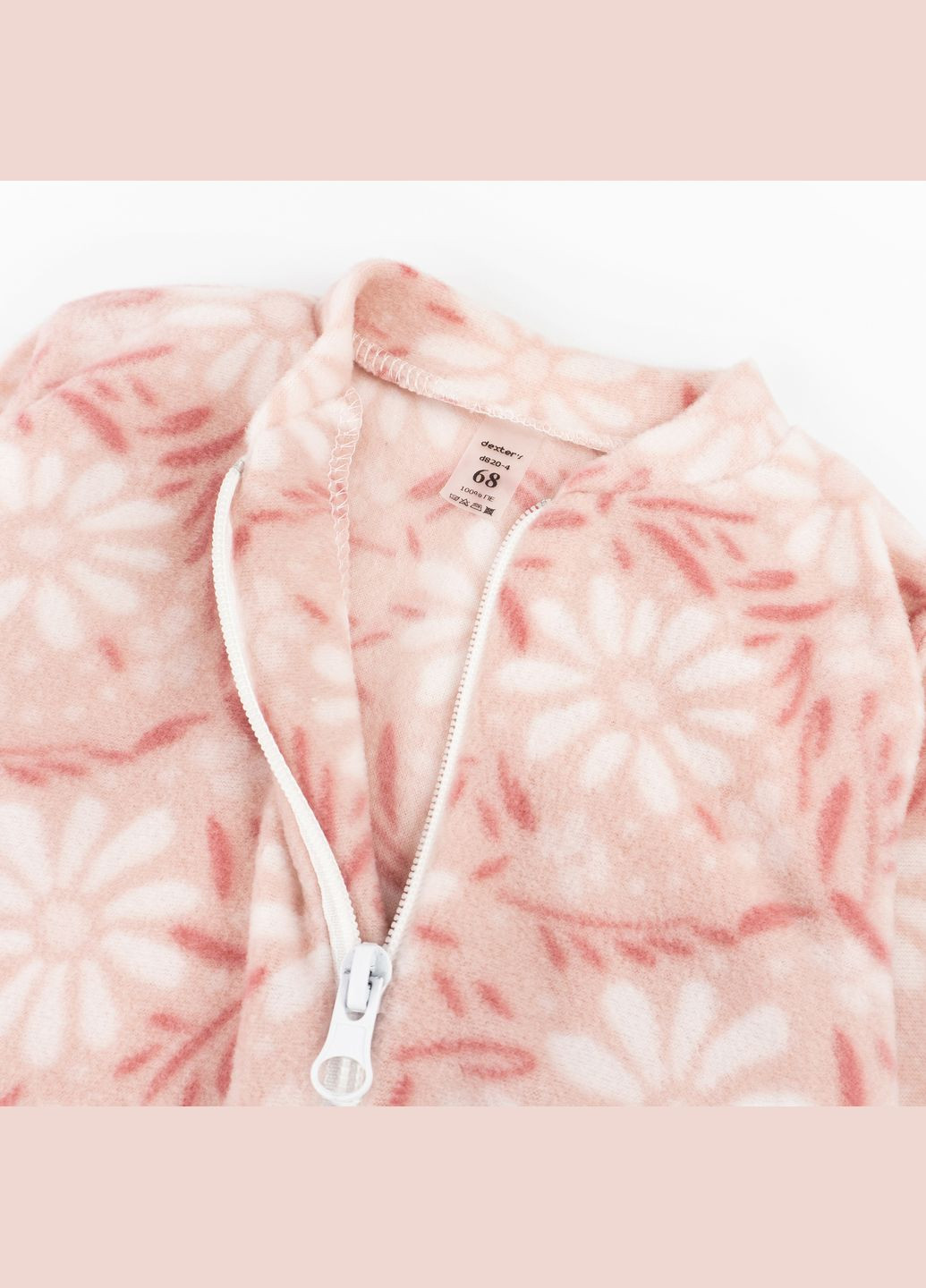 Комбинезон теплый для малышей на молнии Dexter`s в цветочек flower dexter's (307251273)