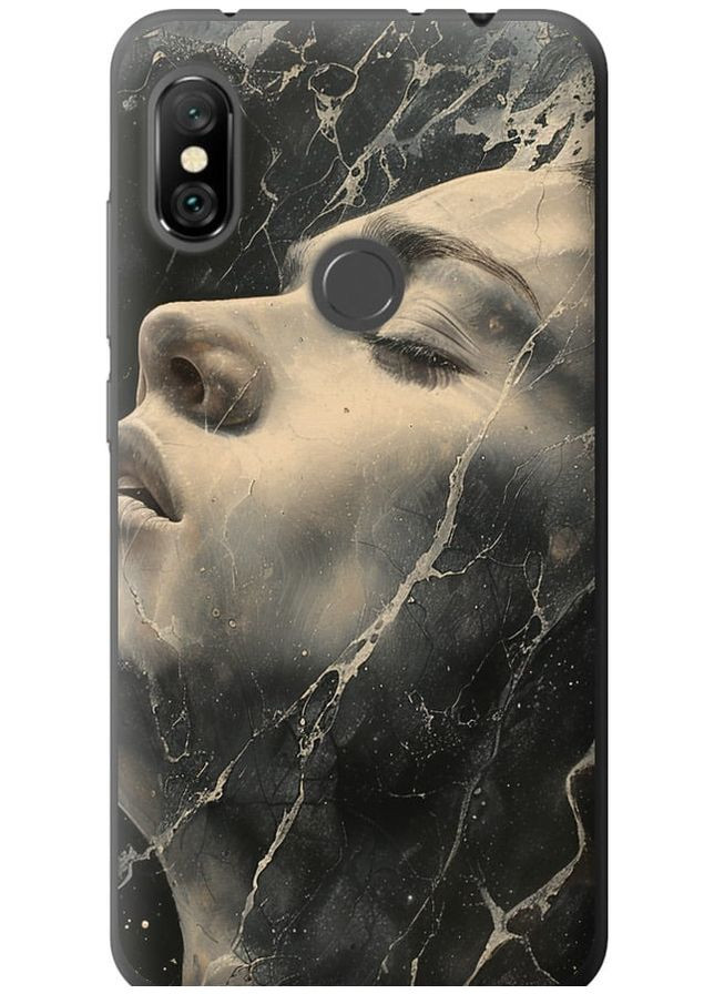 Силіконовий чохол 'Мармурова жінка' для Endorphone Xiaomi Redmi Note 6 Pro (285703941)