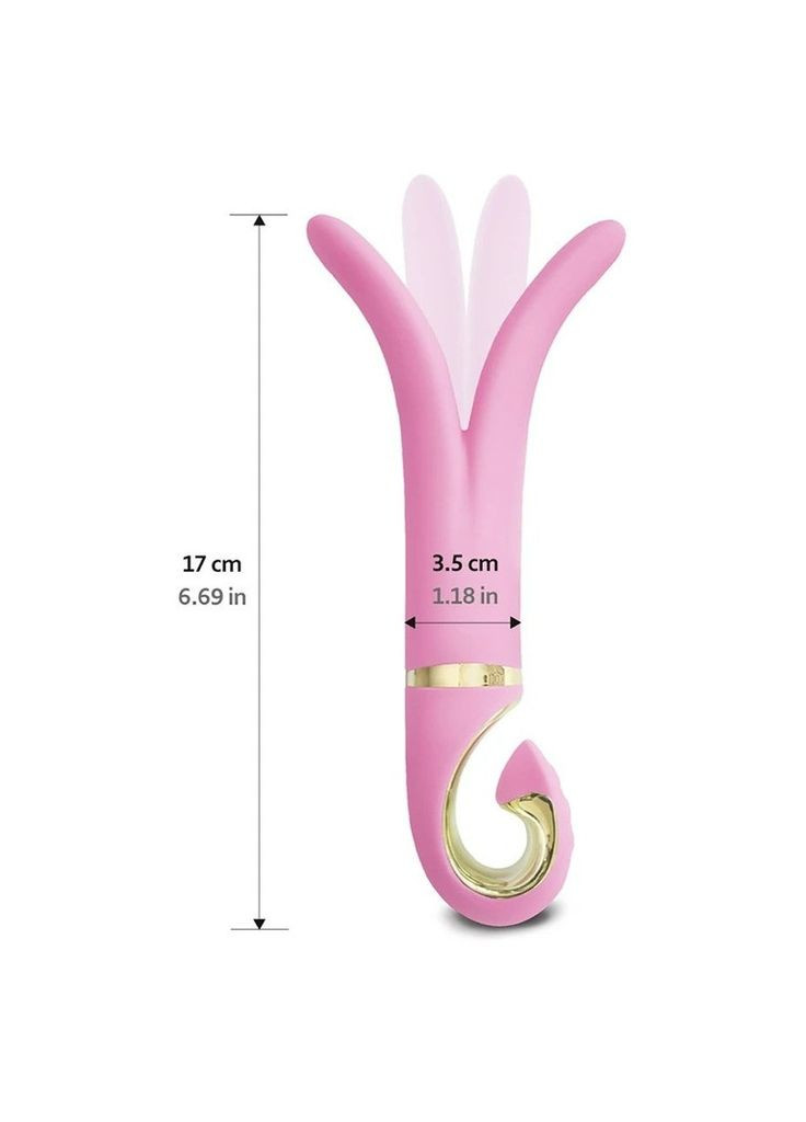 Вибратор для разных зон Gvibe3 - Розовый No Brand (341306055)