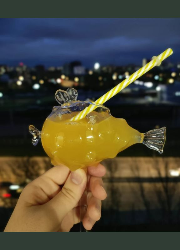 Бокал для коктейлей Рыба Фугу 200 мл No Brand (314860381)