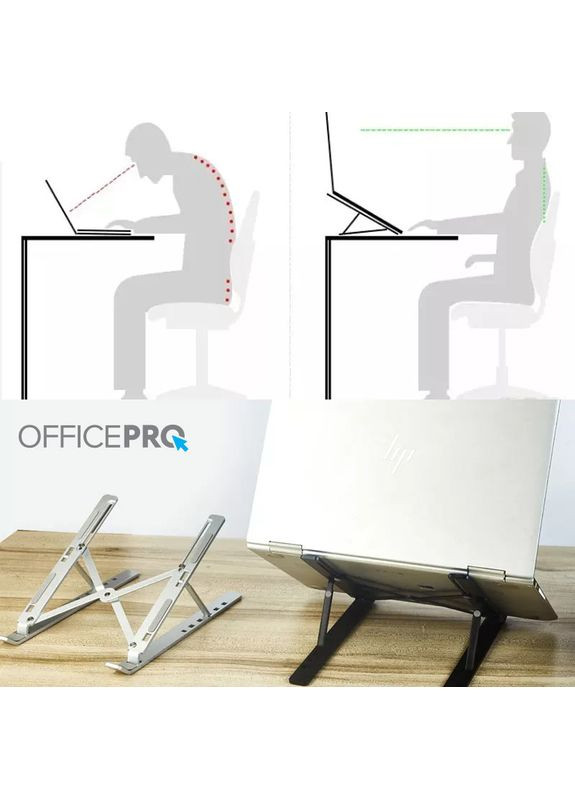 Подставка для ноутбука LS320S Silver OfficePro (315862498)