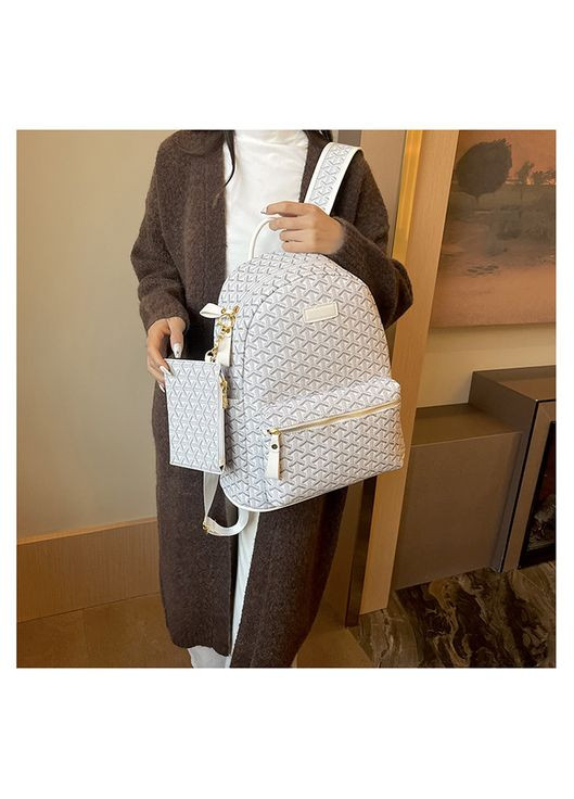 Сірий рюкзак Madrid з гаманцем в комплекті КиП (297669715)