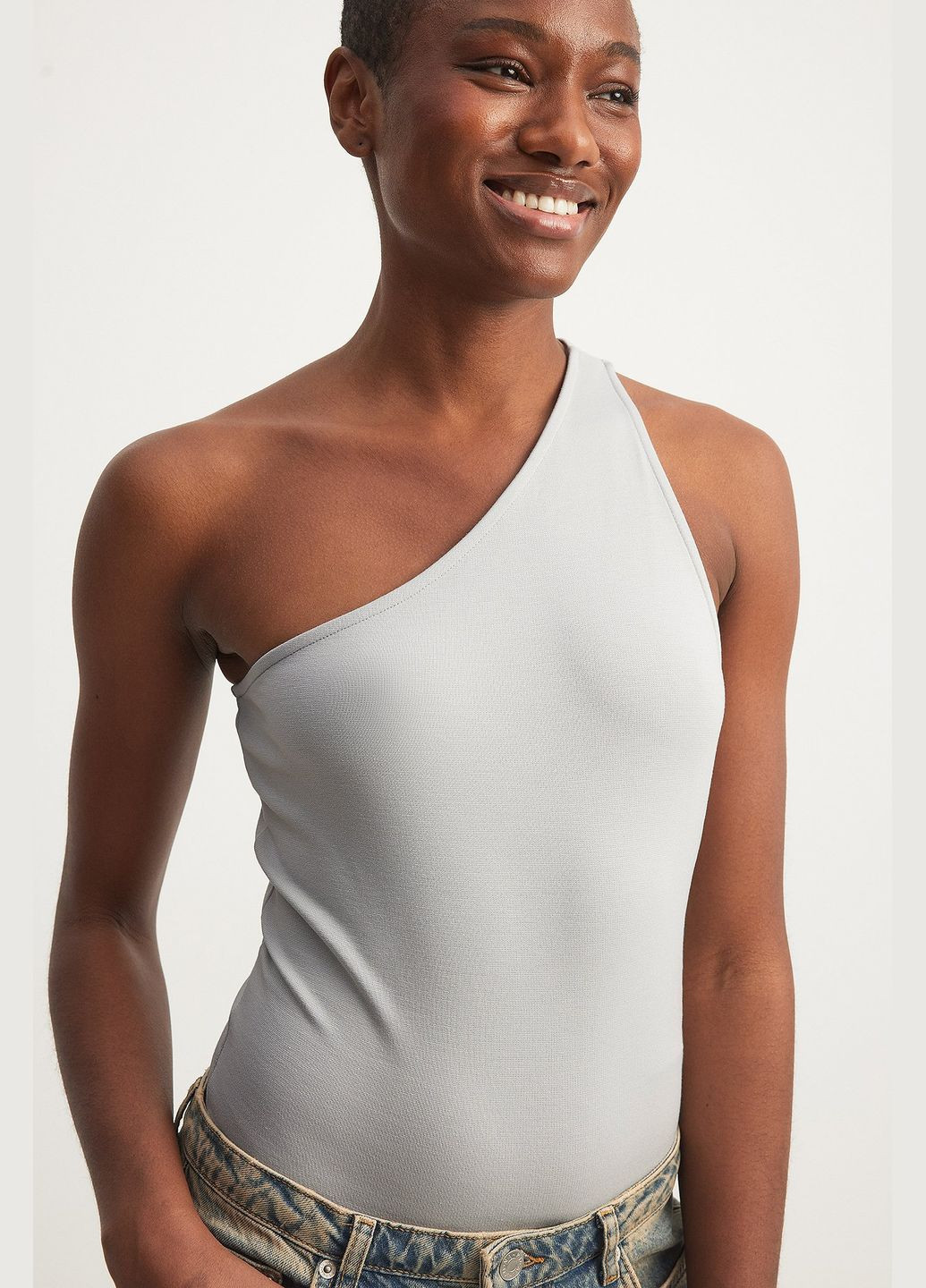 Боді,світло-сірий, NA-KD (298358170)