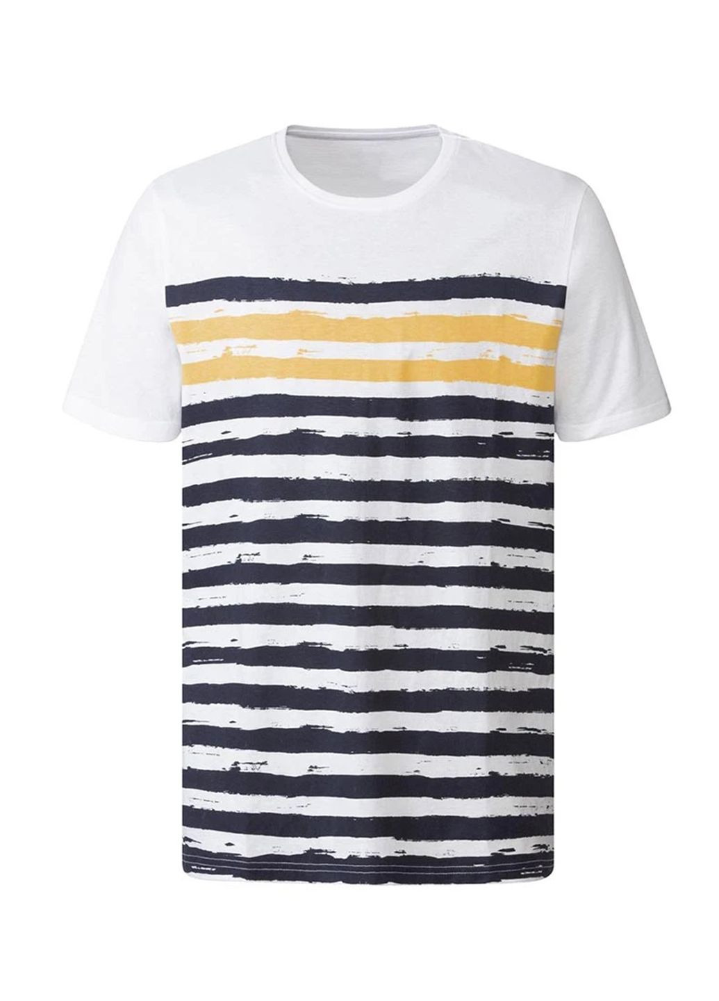 Комбинированная футболка мужская с коротким рукавом Livergy