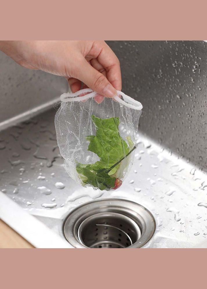 Фильтр одноразовый для кухонной раковины 100шт/уп Home (315742037)