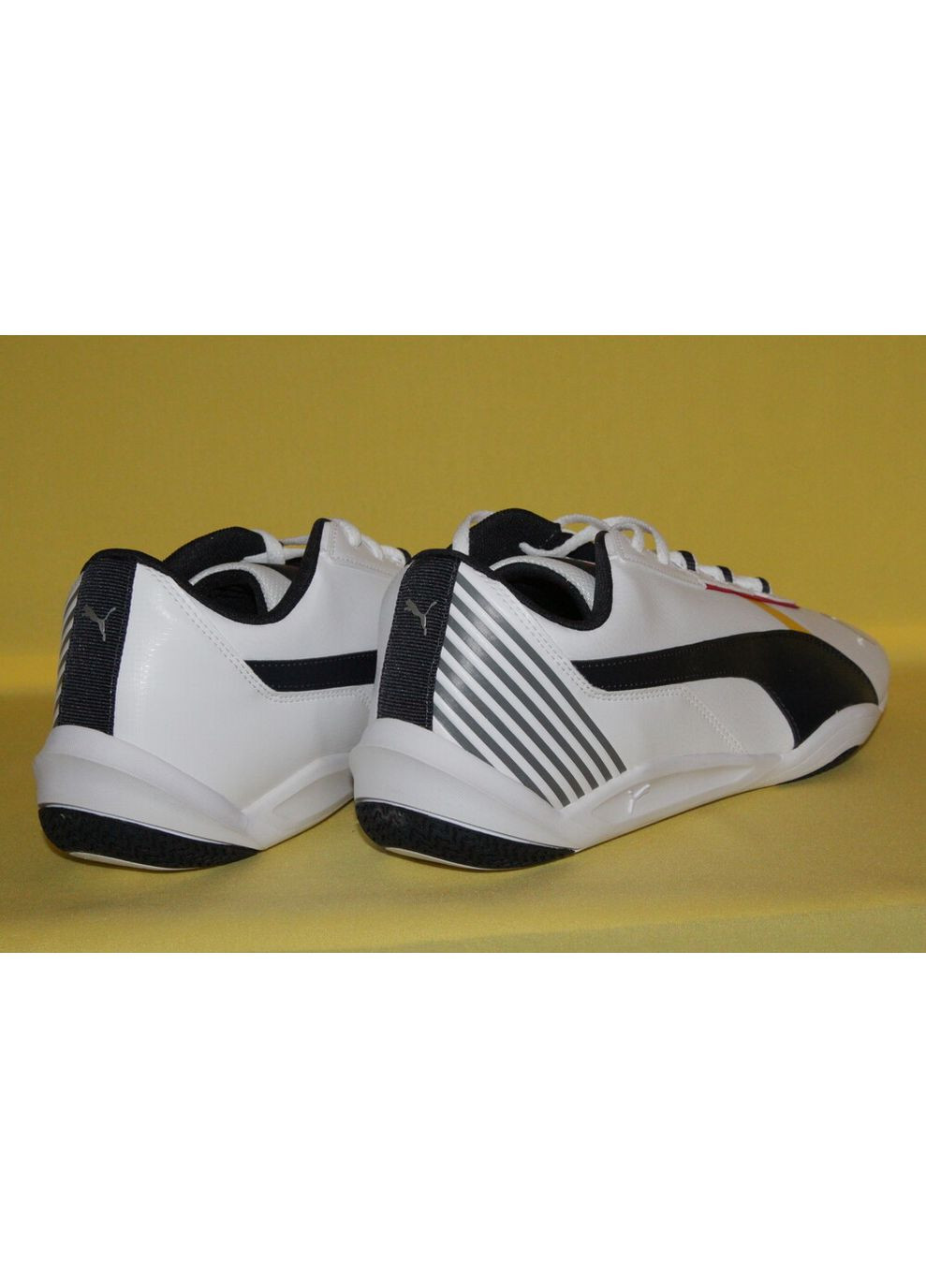 Белые сникерсы мужские, размер 47 Puma