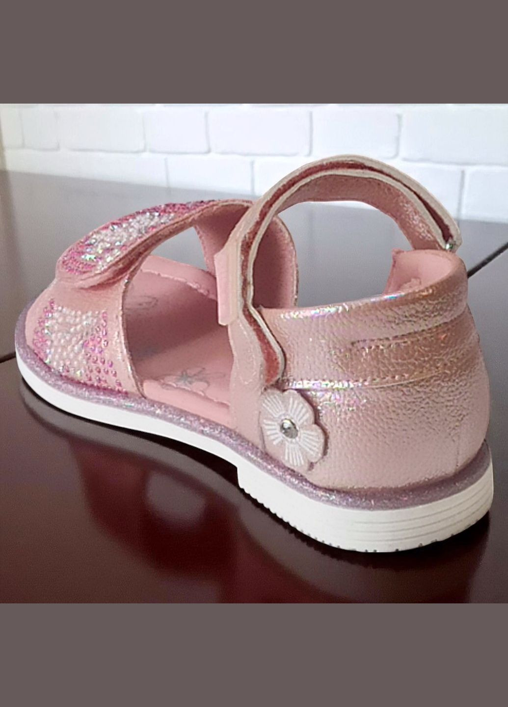 Ортопедичні босоніжки для дівчинки літні сандалії на липучках Клібі Clibee (336147434)