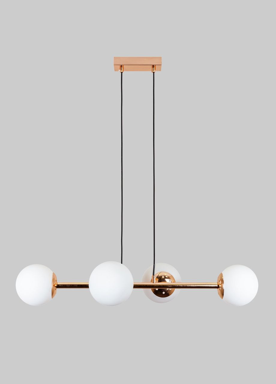 Підвісна сучасна люстра "Modern Luxe " (52-9909-4 GOLD+WH) No Brand (370069907)