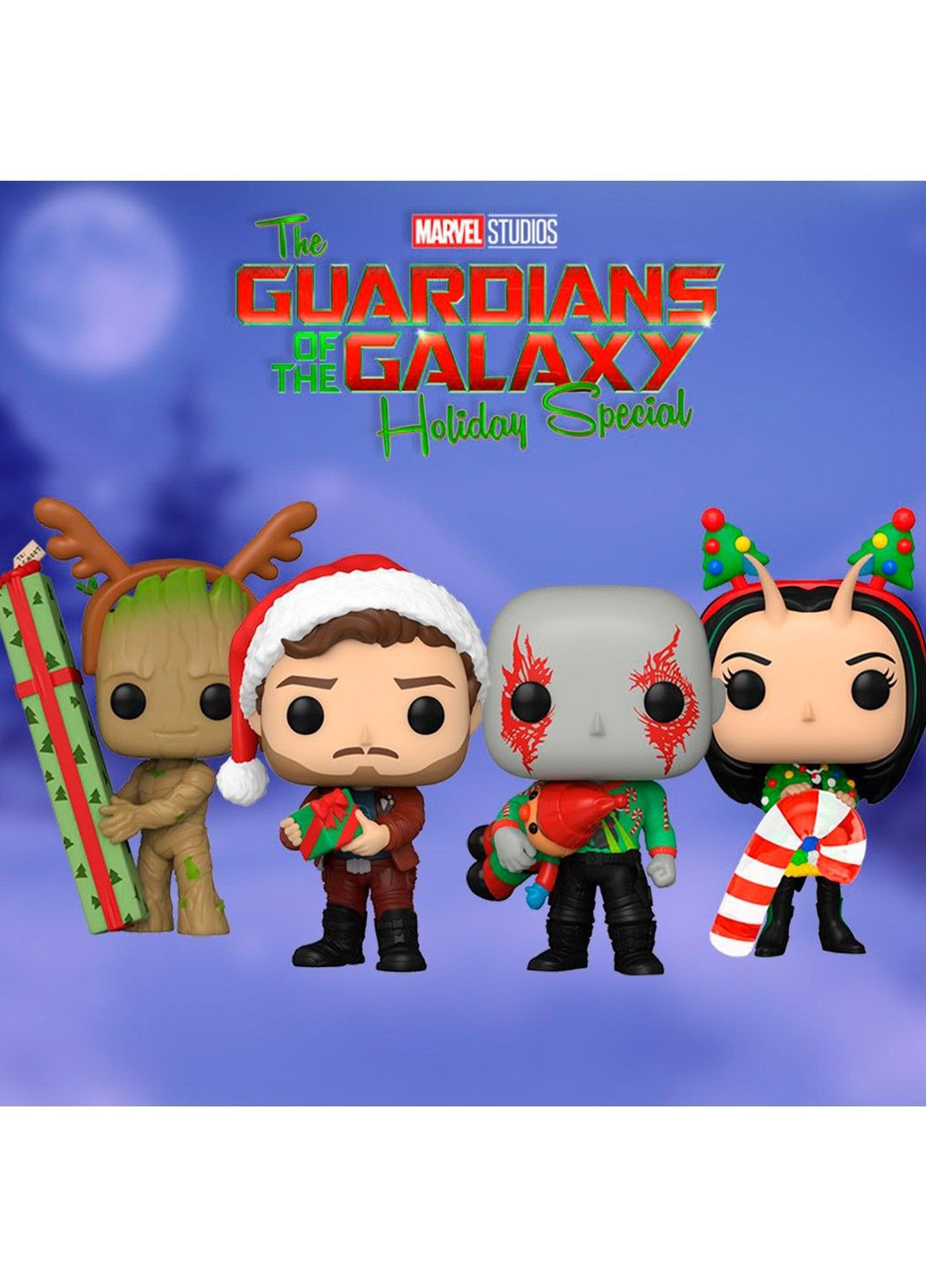 Ігрова фігурка POP! серії Вартові Галактики: Святковий Спеціал – ГРУТ Funko (324109960)