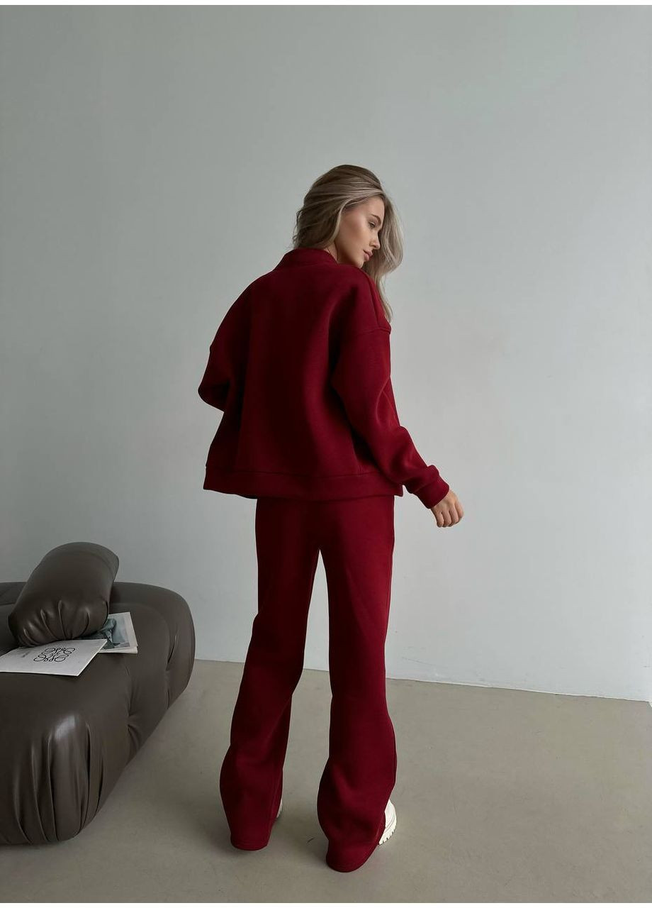 Костюм спортивний турецька трьохнитка на флісі пеньє,не кашлатиться,штани та кофта Україна (363009658)