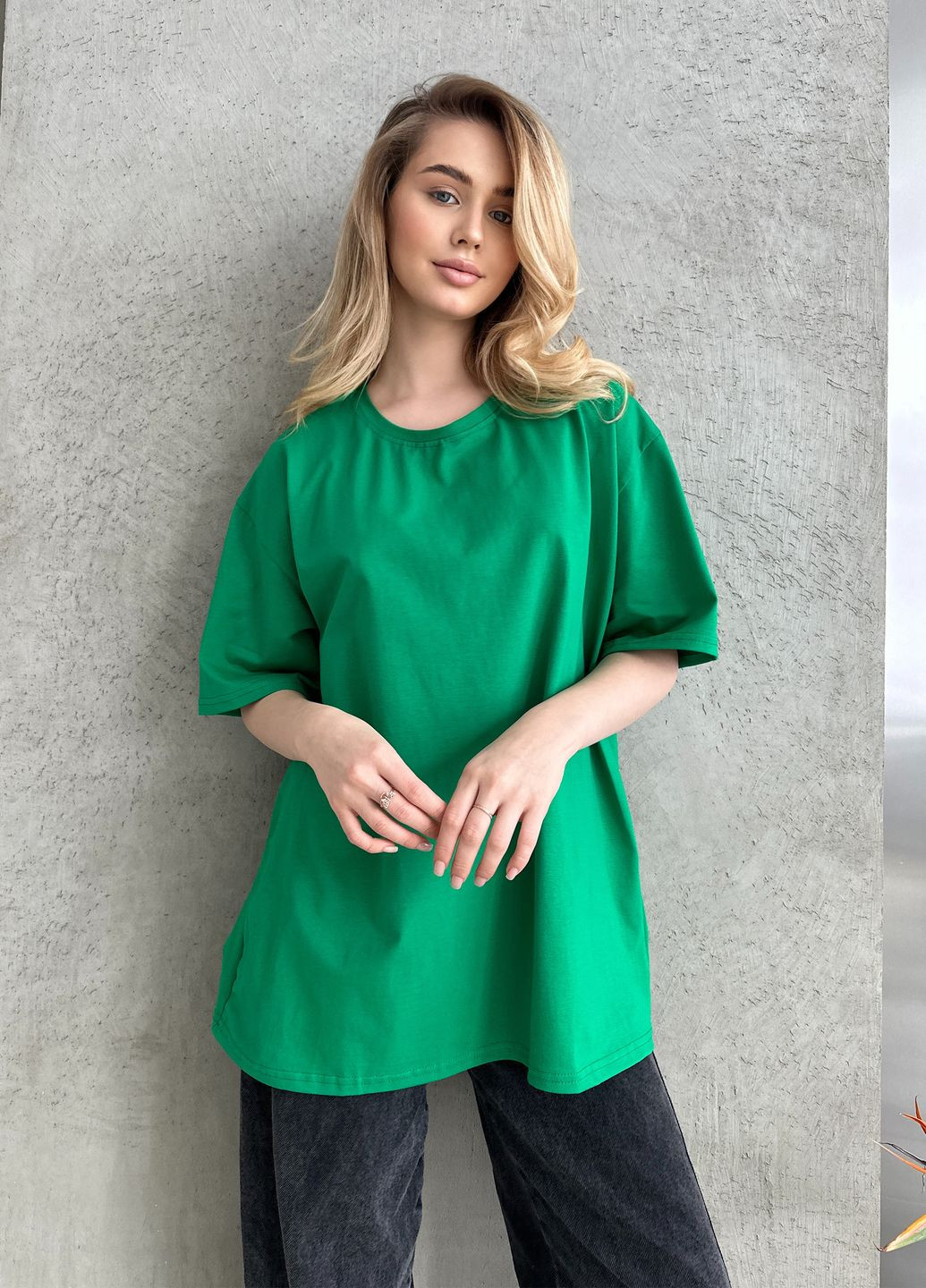 Оверсайз футболка жіноча No Brand - (322774327)