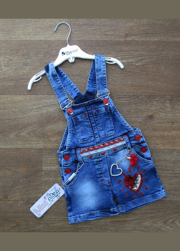 Комбінована дитячий комбінезон із брелоком туреччина "misselittel", джинс No Brand (315433800)