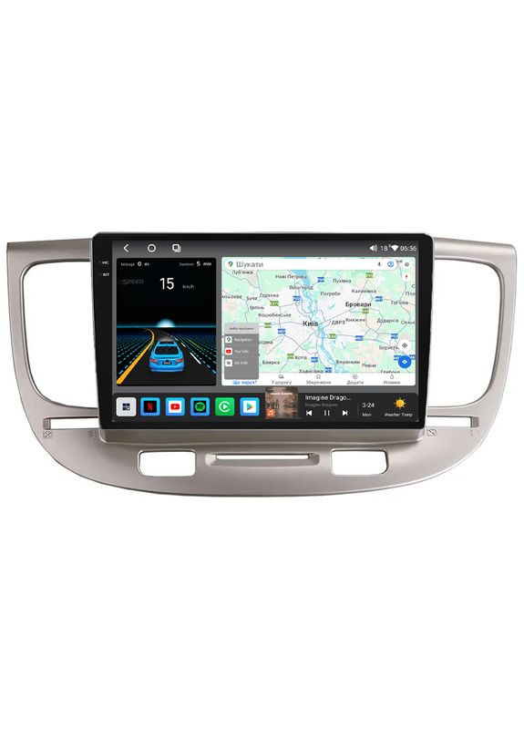 Штатна магнітола M6 Plus Kia 2 (2005-2011) CarPlay QleD Mekede Rio (361636476)