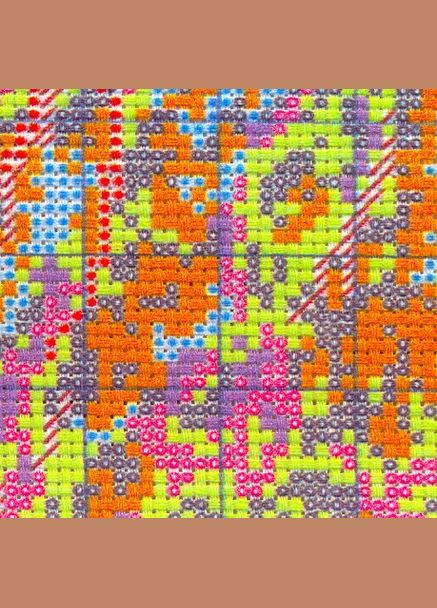 Набор для вышивания по нанесённой на канву схеме "The happiness of the forest".AIDA 14CT printed, 50*41 см Joy Sunday (313613027)