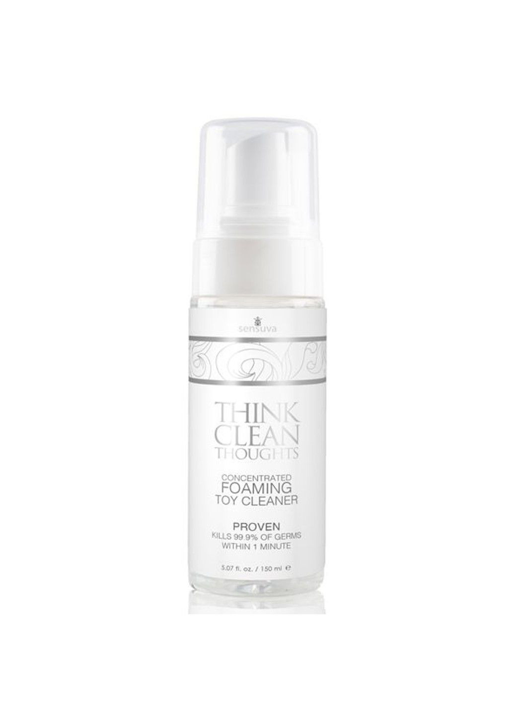 Концентрована очищувальна пінка для іграшок Think Clean Thoughts Foaming 150 мл засіб для дезінфекції Sensuva (298748091)