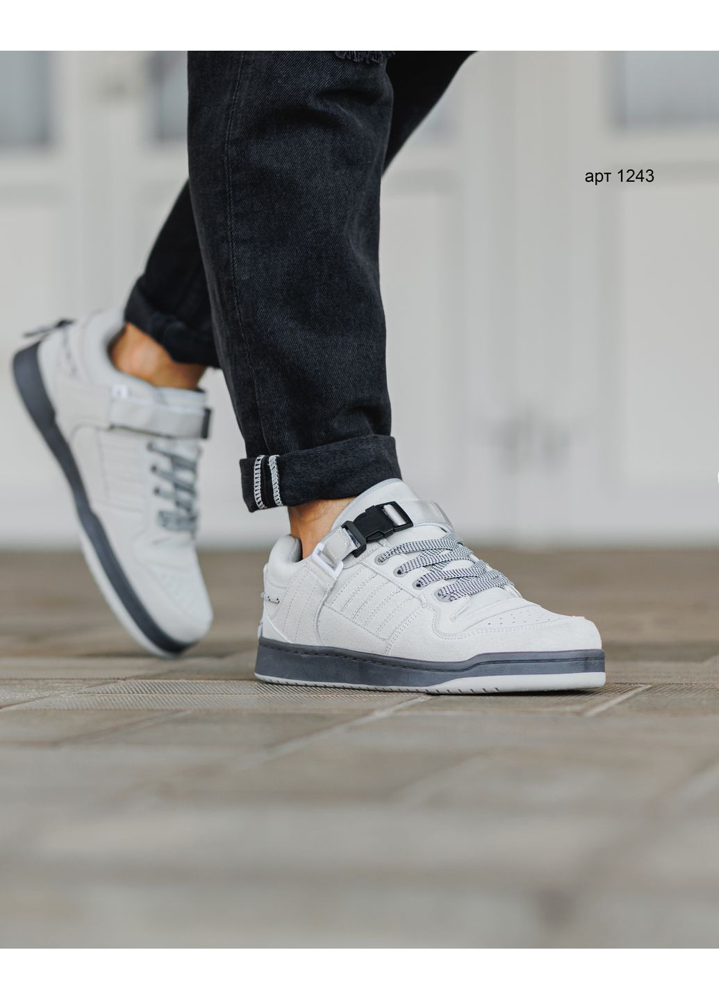 Серые демисезонные кроссовки мужские step city grey No Brand