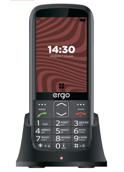 Мобільний телефон R351 Dual Sim Black Ergo (278823581)