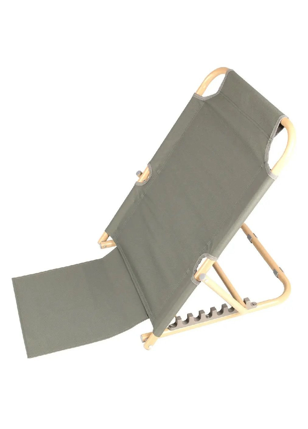 Регульована опора лежак стілець під спину зі знімним підголівником нековзною підкладкою нержавіюча сталь оксфорд (479475-Prob) Unbranded (320098140)